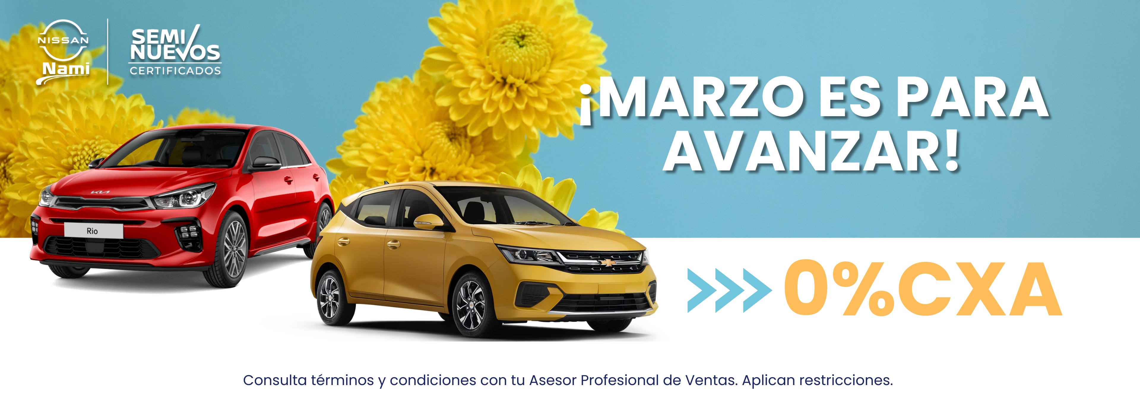 ¡Llévate hoy tu seminuevo!